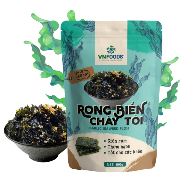 RONG BIỂN CHÁY TỎI VNFOODS - GÓI